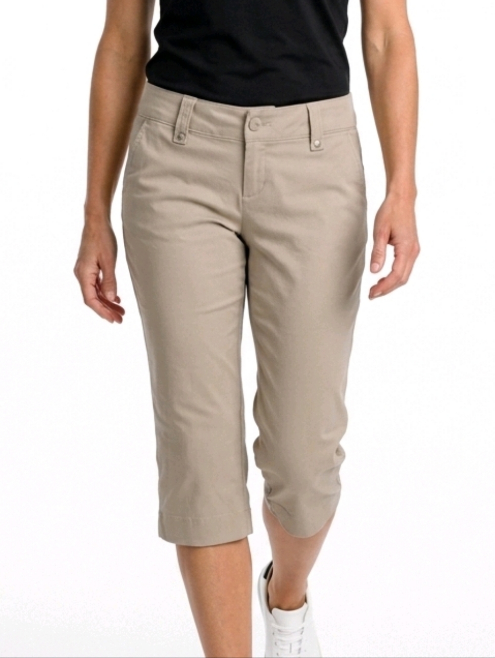 Under Armour Tan Golf Athletic Sports Capris Size 2